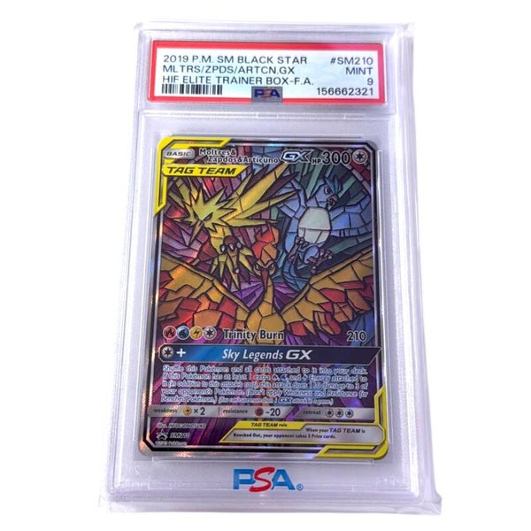 Articuno Zapdos & Moltres PSA 9