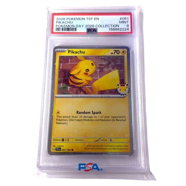 Pikachu PSA 9