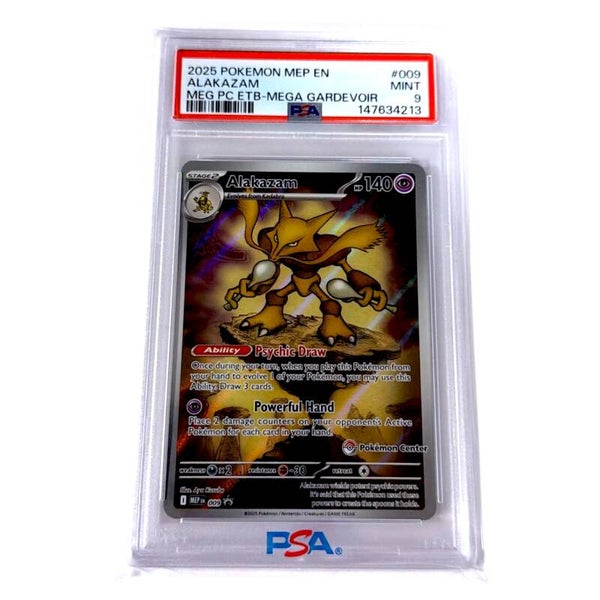 Alakazam PSA 9 PC ETB
