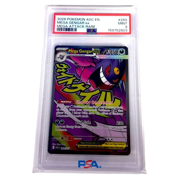 Gengar PSA 9