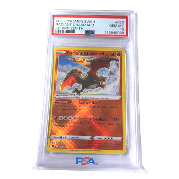 Radiant Charizard PSA 10