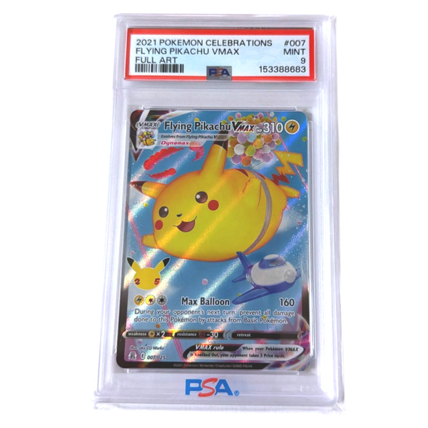 Flying Pikachu PSA 9