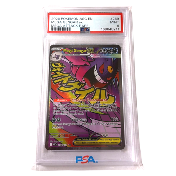 Mega Gengar PSA 9