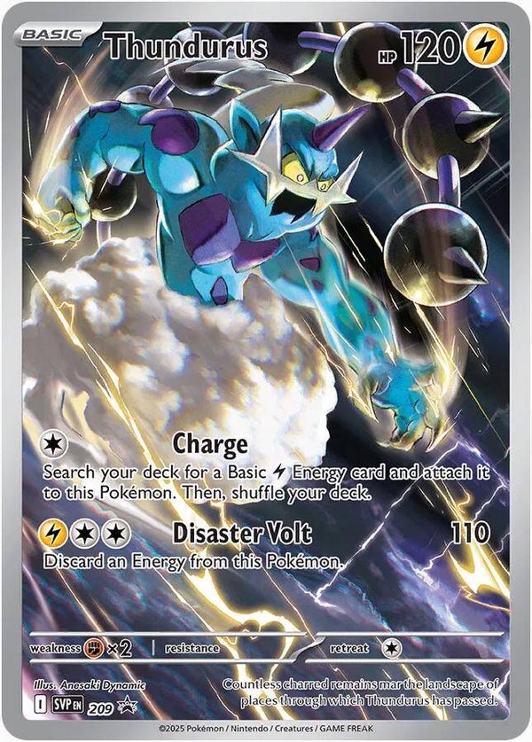 Chase Card - Thundurus - Promo SEALED