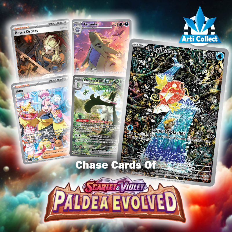 Chase Cards of Paldea Evolved