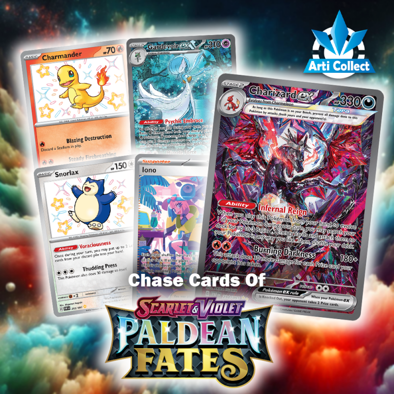 Chase Cards van Paldean Fates