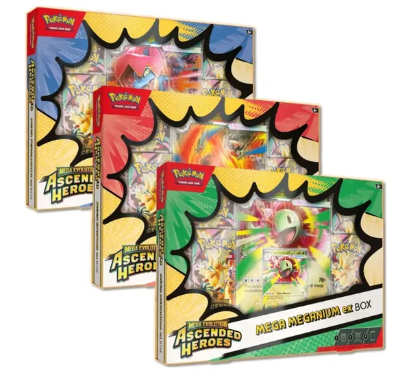 Mega Evolution Ascended Heroes ex Box