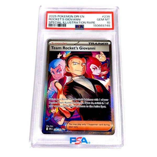 Team Rocket's Giovanni PSA 10