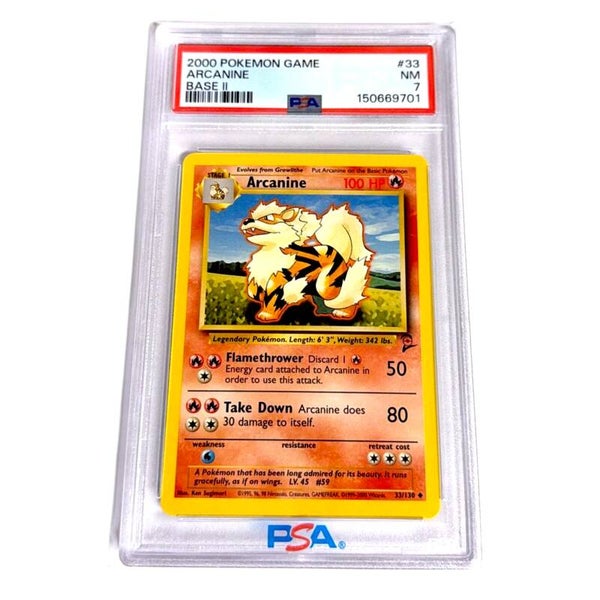 Arcanine PSA 7