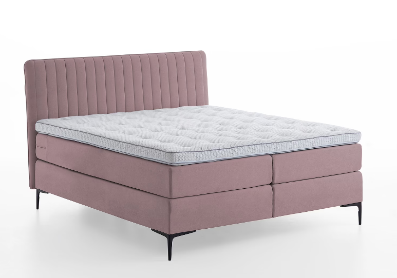 Link home pagina Anybed product Boxspring Cinderella Desire Wave - Roze 