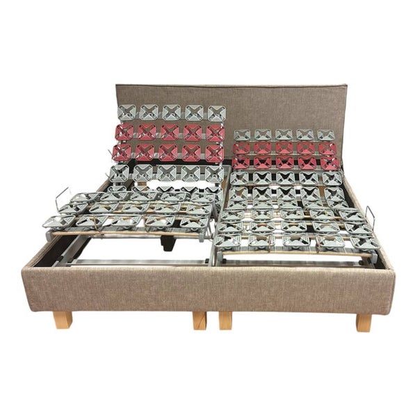 Elektrisch vestelbare Tempur set, ombouw en bodems nieuw uit doos!