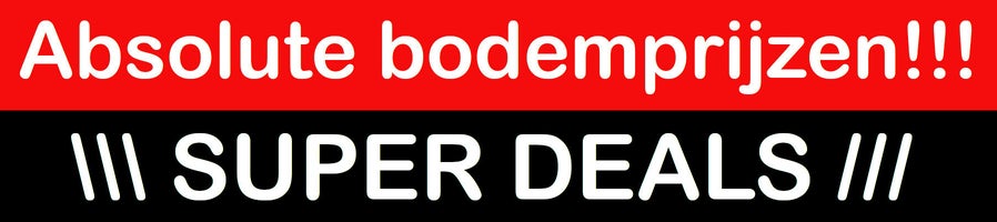 Banner: Super Deals bij Anybed, Absolute bodemprijzen