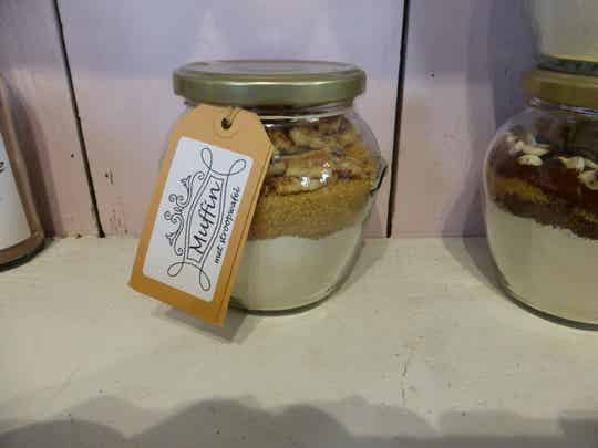Muffin cadeau stroopwafel