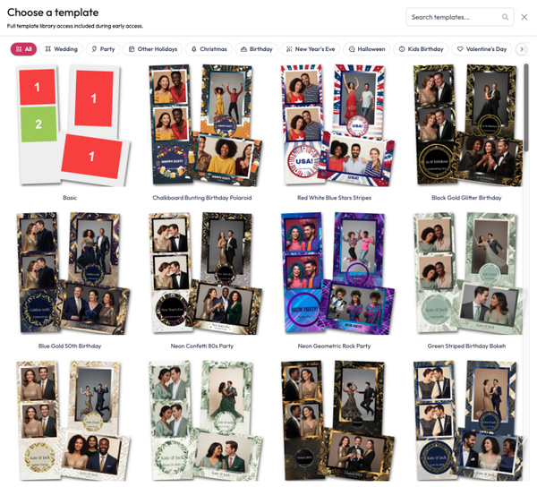 Ein oder zwei individuelle Designs mit Vorlagen! (2x6" oder 4x6")