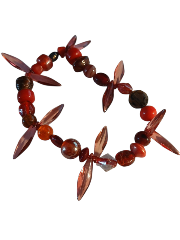 Red Bead bracelet( 124c)