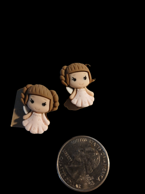 Angel earrings (132c)