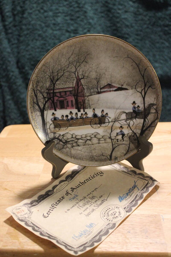 Hayride collector plate