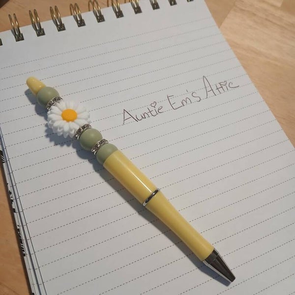 Sunflower beaded pen (2750)
