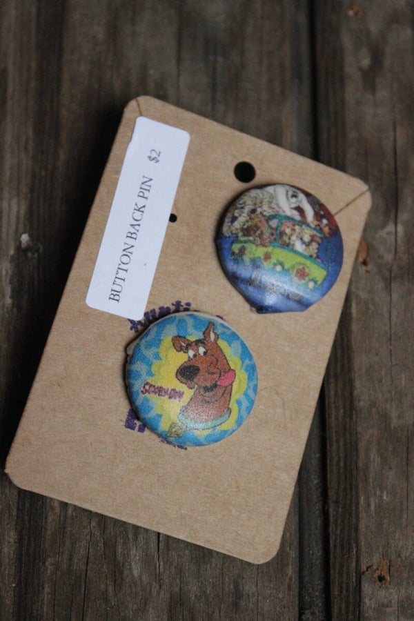 Scooby Doo pins (2ss)