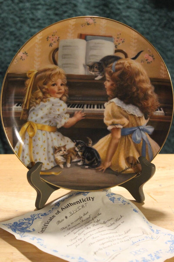 Afternoon Recital collector plate