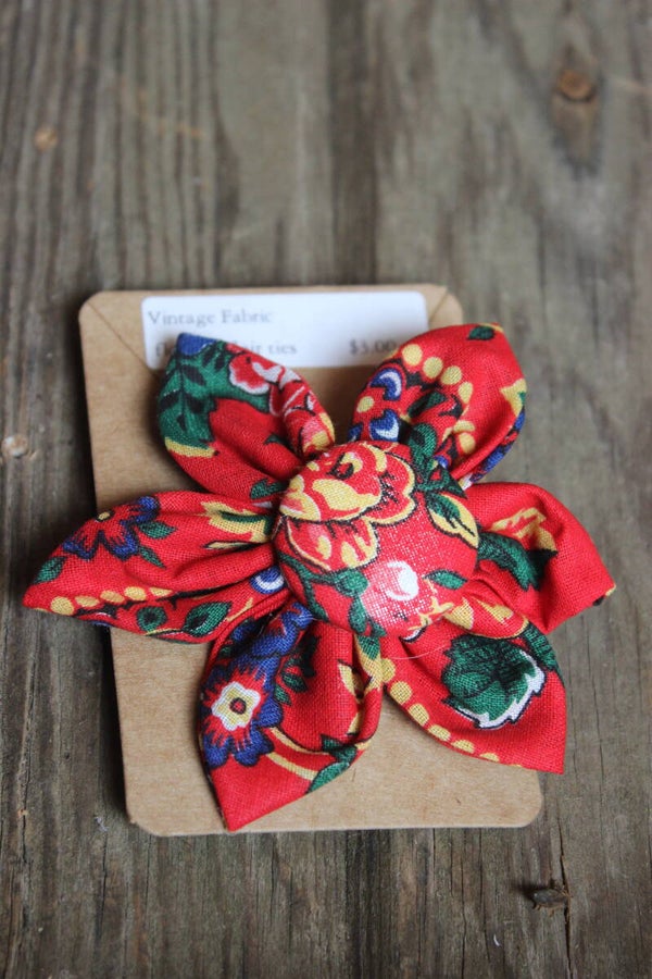 Red Kitchen Hair Barrette   (43629)