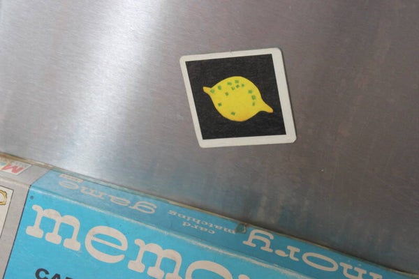 Memory card lemon magnet (6004)