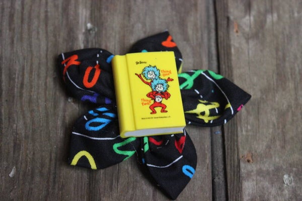 Yellow thing  name badge clip (69388 N1)