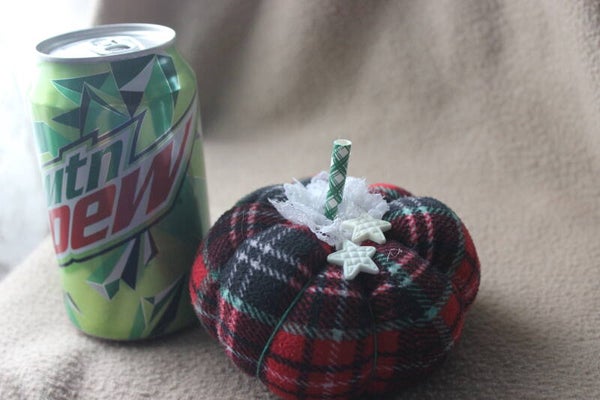 Plaid pumpkin (CS-5)
