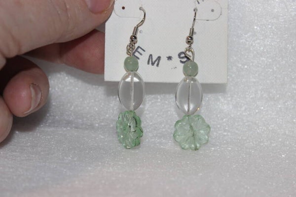 Glass bead earrings ( DMG5)