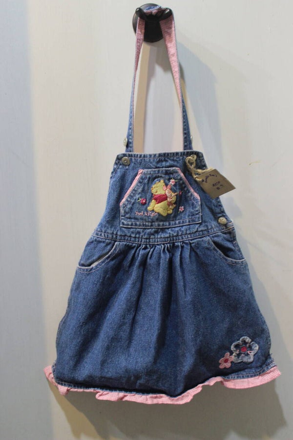 pooh and piglet denim apron (DPPA)