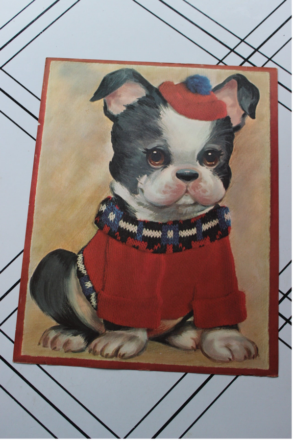 Colonial prints Bull dog