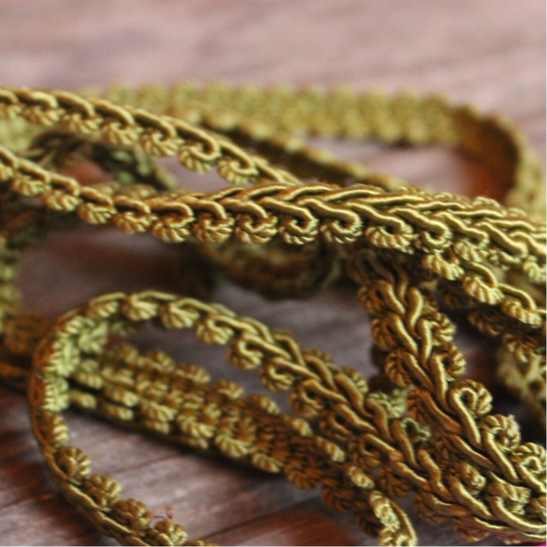 Olive Green Braiding (121024)
