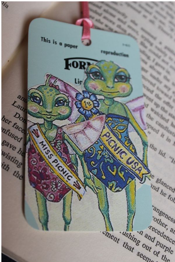 Miss picnic bugs bookmark (20220)
