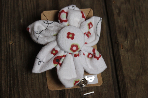 Lady bug flower name holder       (69325)