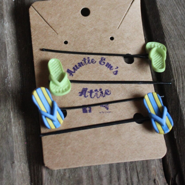 Lime Flip flops         (69256)