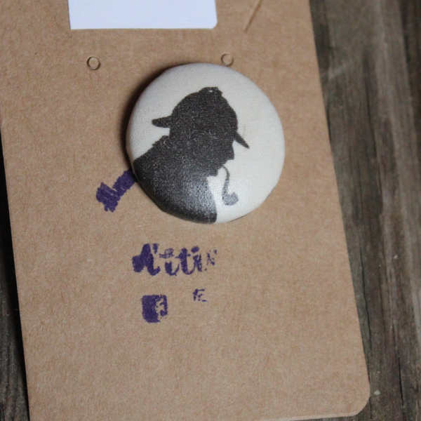 Sherlock Holmes pin (sher)