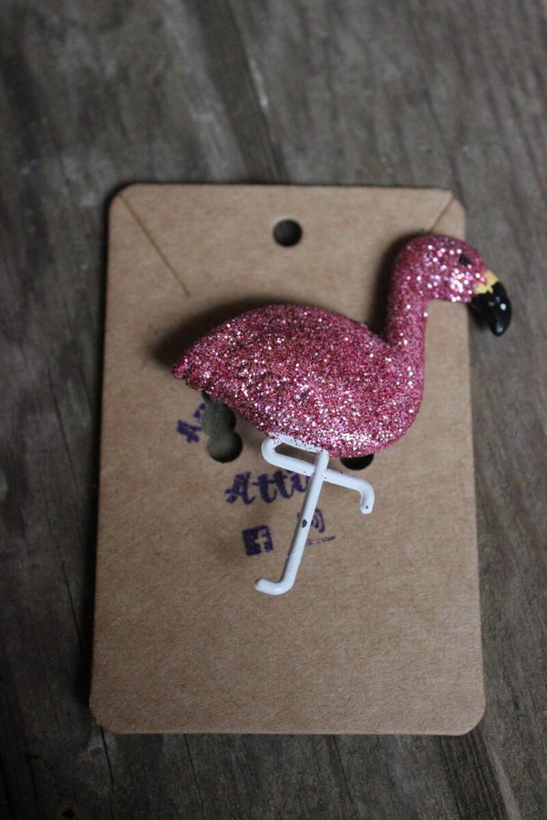 Flamingo pin (0892)