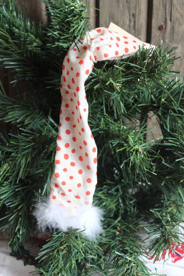 red dot gnome ornament (0023)