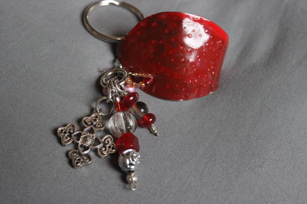 Rose petal Keychain (12359)