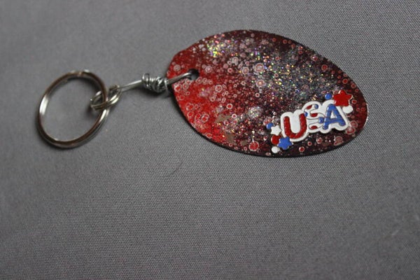 USA spoon keychain (12368)
