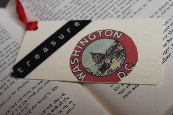 Washington bookmark (20177)