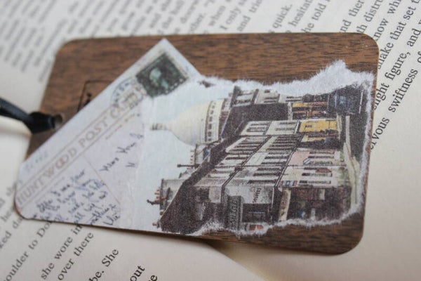 Europe postcard bookmark (20210)