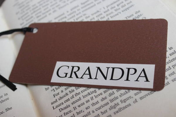 Grandpa bookmark (20227)