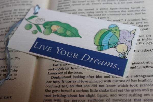 Live your dreams bookmark (20239)
