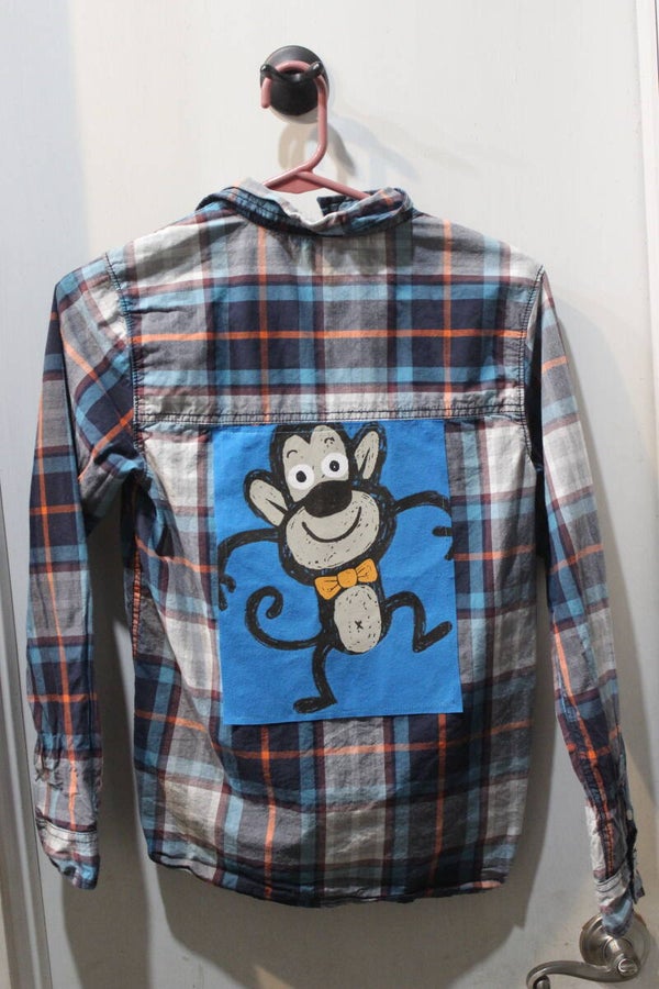 "Monkey " Cotton shirt