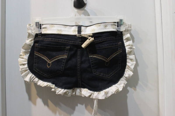 Snowflake denim apron (SFDJ)