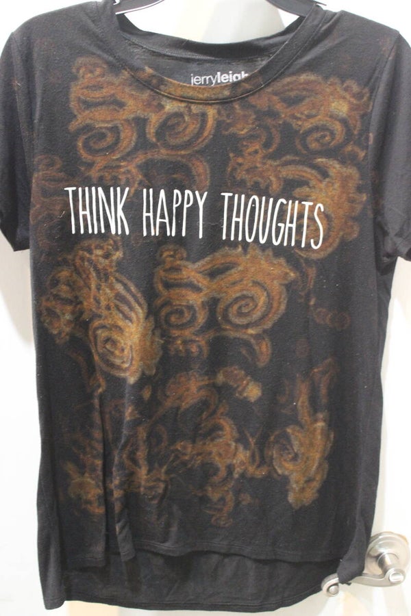 Think Happy t shirt.