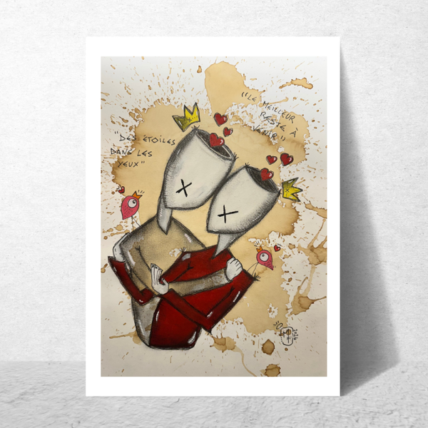 Impression - "Etoiles D'amour"