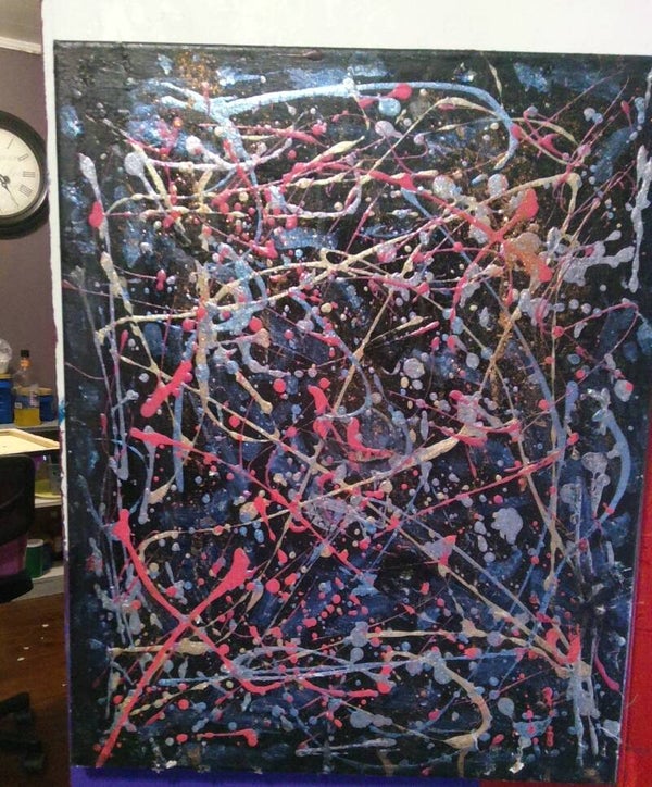 SPLATTER ART