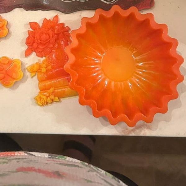 bowl and figurine